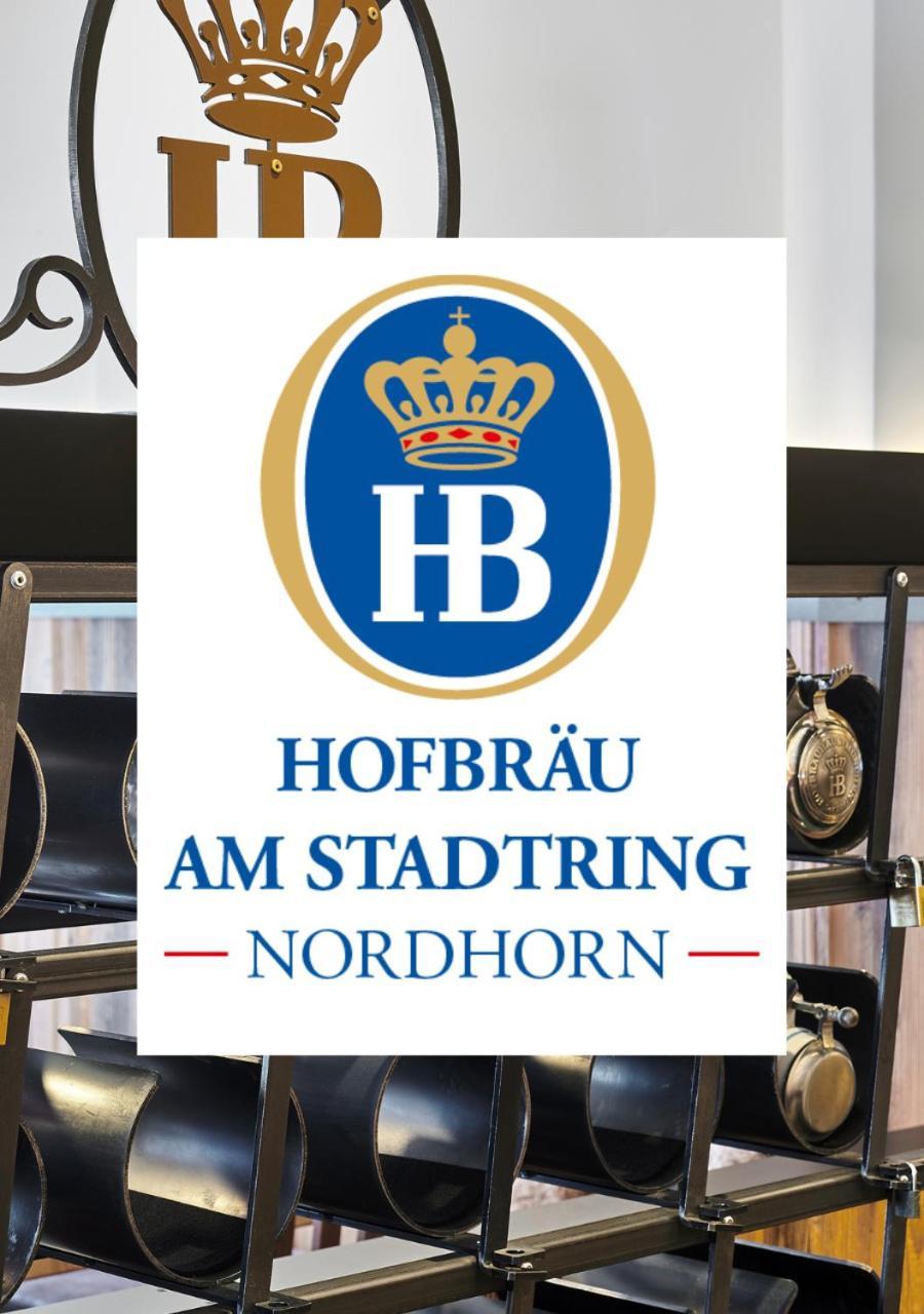 נורדהורן Hotel-Hofbraeu Am Stadtring מראה חיצוני תמונה